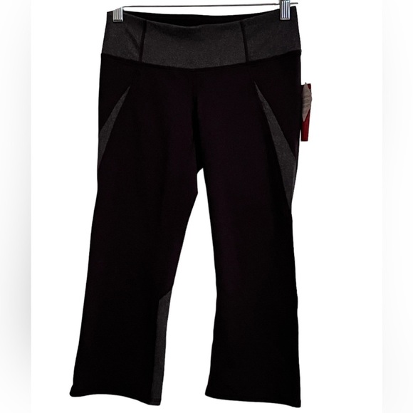 NWT Athleta Ananda Split Crop Yoga Leggings sz XSP - Picture 2 of 4